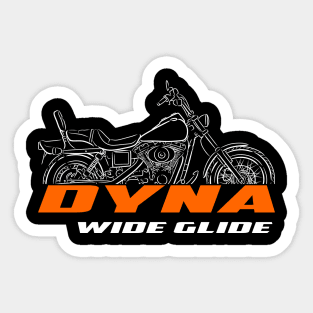 Harley-Davidson FXDWG Dyna Wide Glide 1997-2005 Sticker